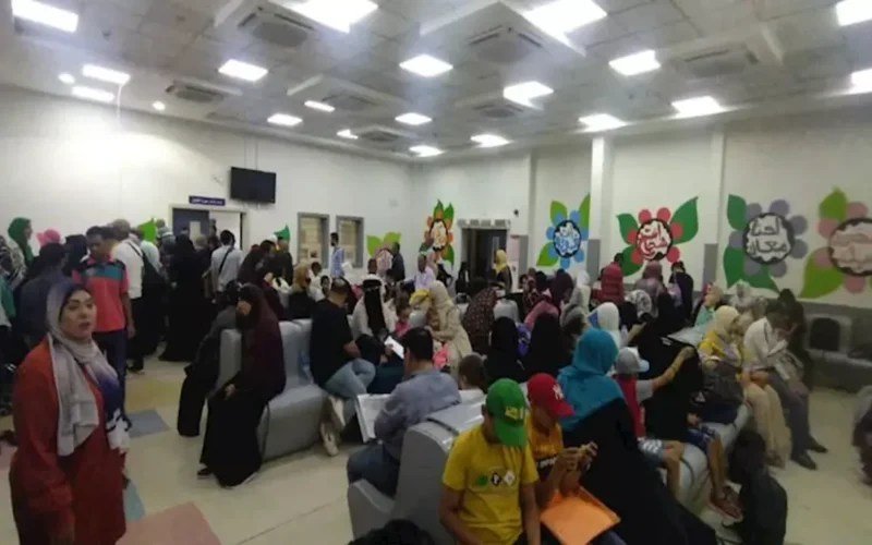 1159 مريضا في عيادات معهد الأورام رغم سوء الأحوال الجوية الأخيرة